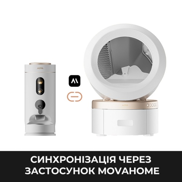 Фото - Смарт-кормушка для животных Mova Nutripal 10 Ultra (PF20A)